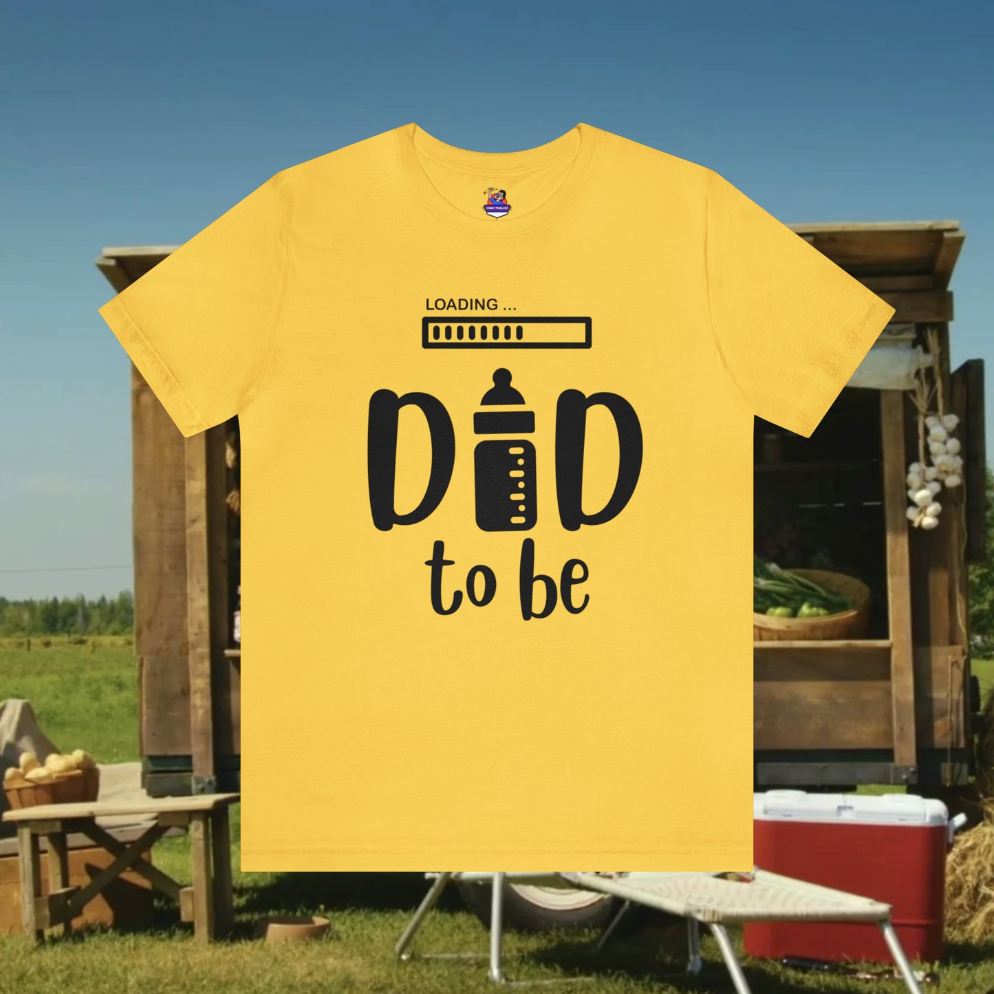 Dad To BE/ Unisex Jersey Short Sleeve Tee