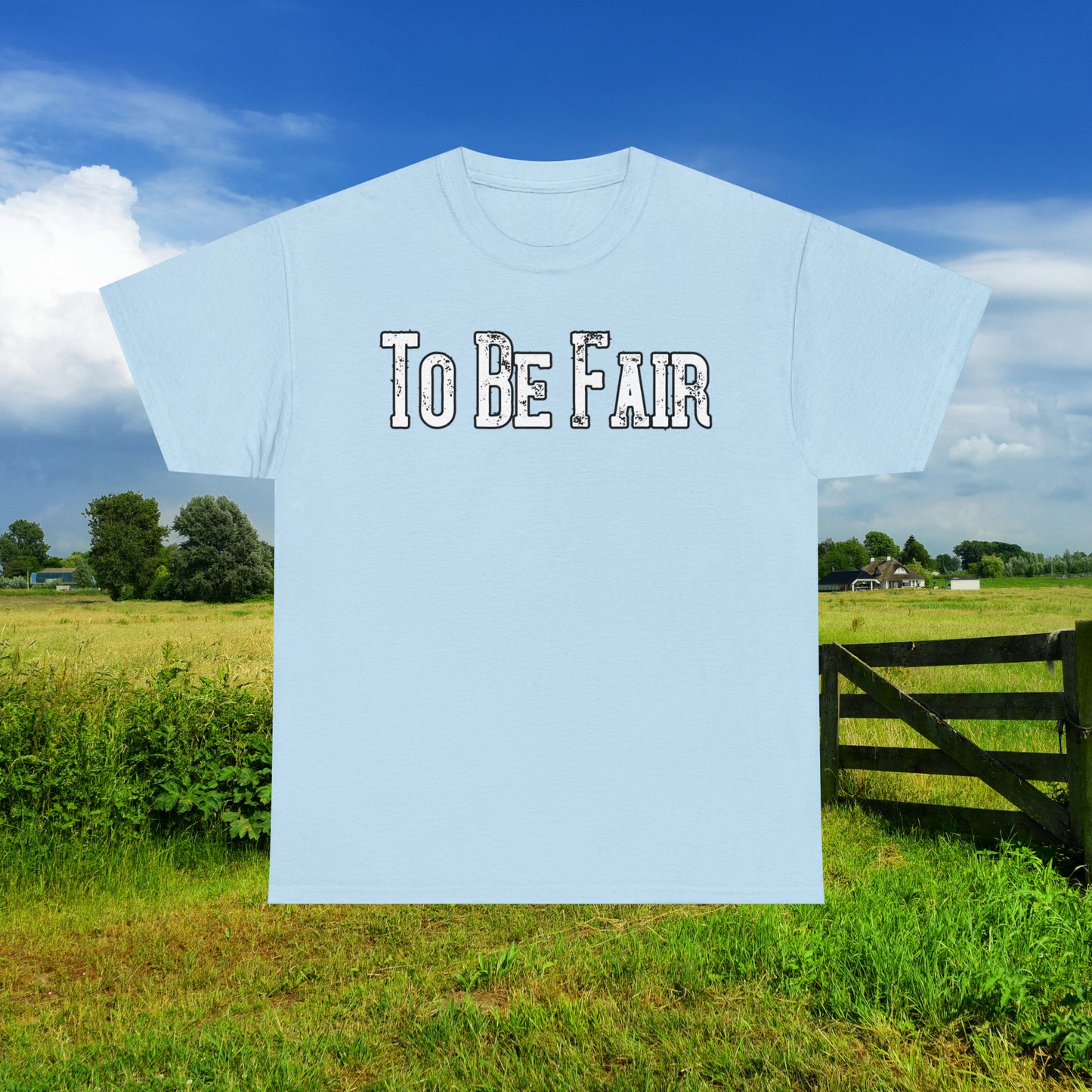 To Be Fair Unisex Heavy Cotton Tee