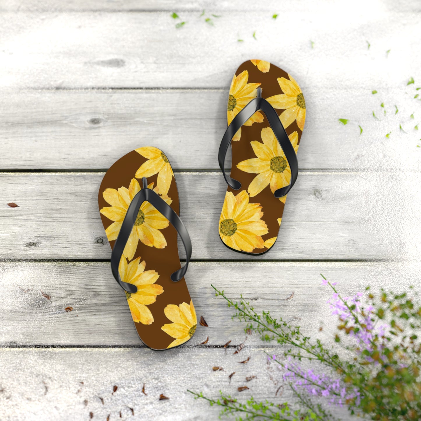 Flower Flip Flops