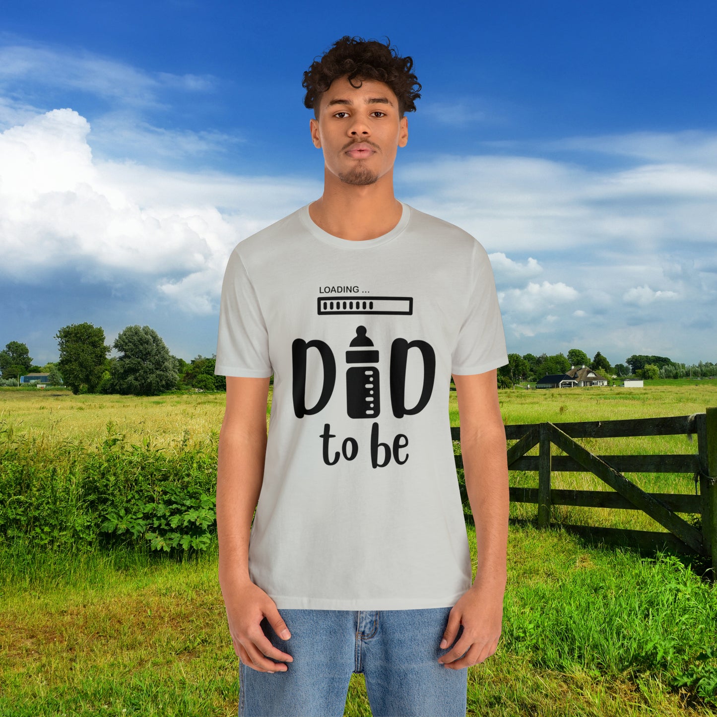 Dad To BE/ Unisex Jersey Short Sleeve Tee