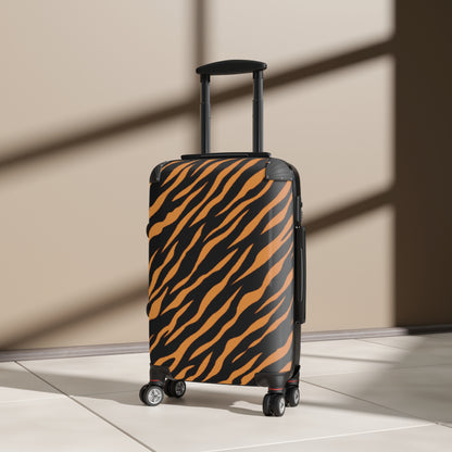 Tiger Print Suitcase