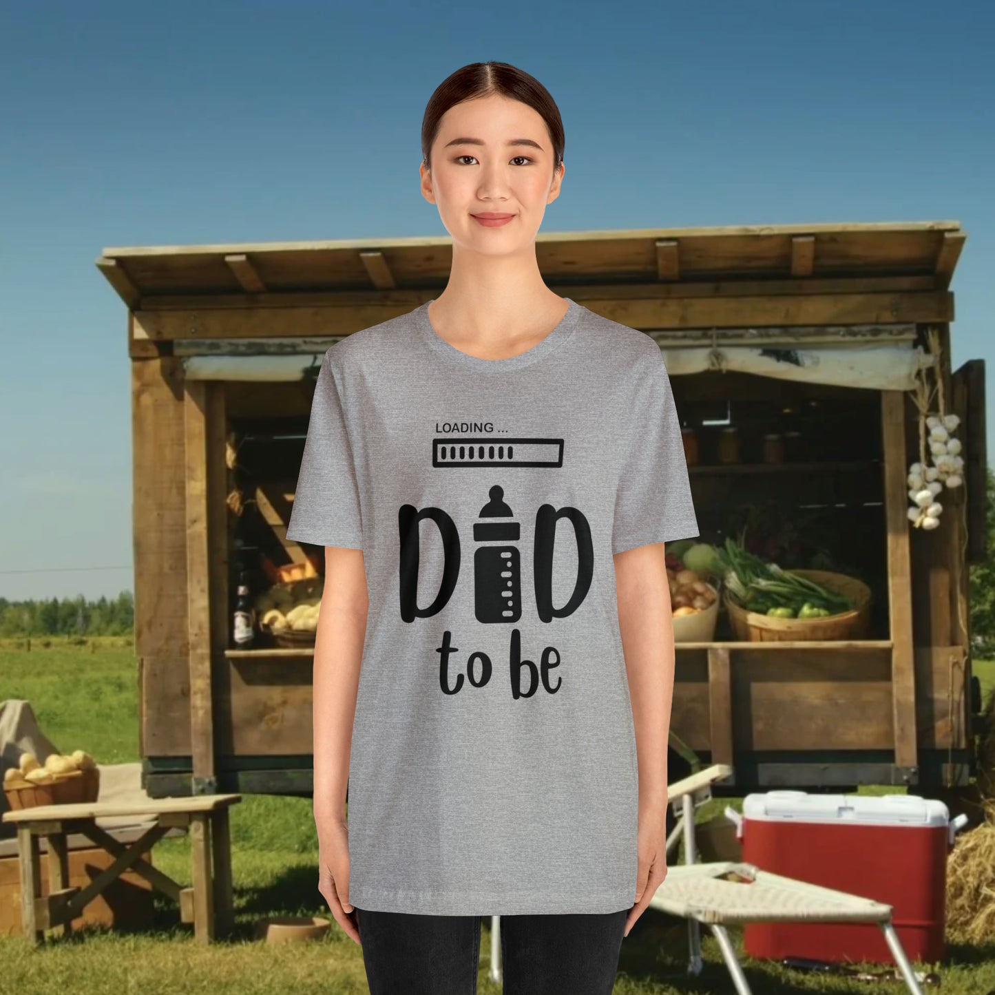 Dad To BE/ Unisex Jersey Short Sleeve Tee